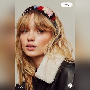 Free People Woodstock Twist Multicolor Knit Headband